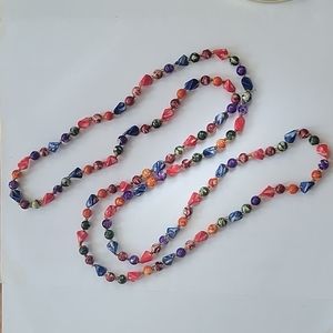 Beaded Infinite Necklace